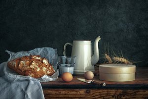 Brot und Bauernhaus-Essentials von Christian MARCEL