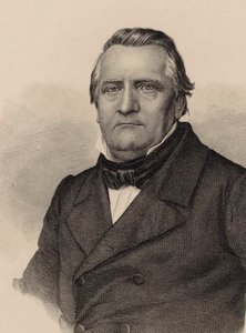 Porträt des Komponisten Franz Lachner