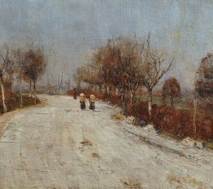 Chaussee nach Gelmeroda