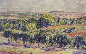 Sommerlandschaft bei Weimar von Christian Rohlfs