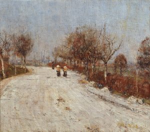 Weg nach Gelmeroda von Christian Rohlfs