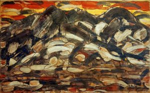 Wettersteingebirge von Christian Rohlfs