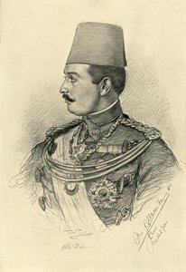 Abbas II Helmy Bey, Koubbeh-Palast, Kairo, Ägypten, 1898 von Christian Wilhelm Allers