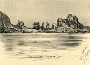 Erster Katarakt nahe der Insel Philae am Nil, Ägypten
