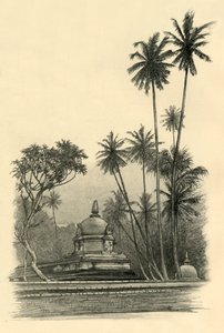 Natha Devale-Schrein, Kandy, Ceylon, 1898 von Christian Wilhelm Allers