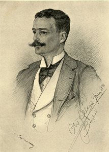 Porträt eines Mannes, Bangkok, 1898 von Christian Wilhelm Allers