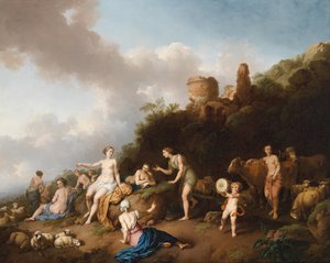Diana und ihre Nymphen