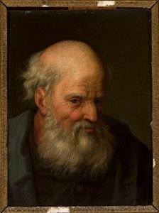 Kopf eines alten Mannes (Hl. Petrus?) von Christian Wilhelm Ernst Dietrich