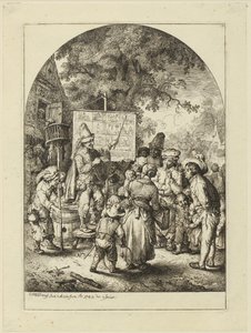 Rattengiftverkäufer von Christian Wilhelm Ernst Dietrich
