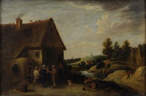 Szene aus dem Landleben