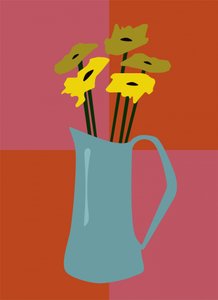Blumen in Vase