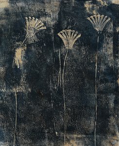Teal Blumen von Christina Misuro