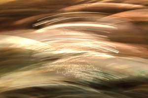 Fließendes Goldenes Licht von Christina Sillen