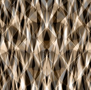 Warme Geometrische Abstraktion von Christina Sillen