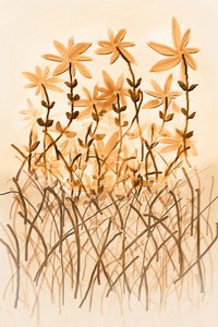 Warme Sepia-Botanik von Christina Sillen