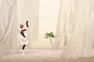 Ätherische Tanzaufführung