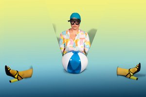 Lebendige Sommer-Pop-Art von Christine von Diepenbroek