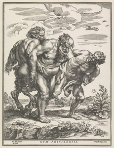 Betrunkener Silenus von Christoffel Jegher