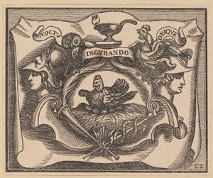 Vignette für die Titelseite von C. Peregrino, Principes Hollandiae et Zelandiae
