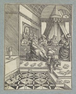 Plage der Frösche von Christoffel van Sichem (II)