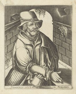 Johann Hus in Merhern, ca. 1650 von Christoffel van Sichem