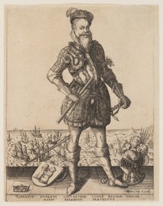 Robert Dudley, Earl of Leicester von Christoffel van Sichem I