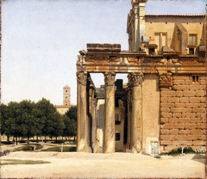 Ansicht der Via Sacra, Rom