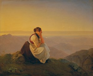 Blick in die Ferne von Christoph Christian Ruben