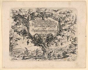 Widmungsseite, aus Neüw Grotteßken Buch (Neues Groteskenbuch) von Christoph Jamnitzer