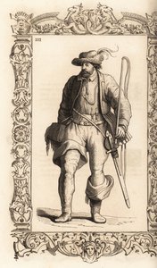 Kostüm eines deutschen Fuhrmanns