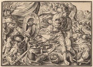 Christus erzählt seinen Jüngern vom Jüngsten Gericht von Christoph Murer