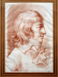 Porträt von Louis de Saint Just von Christophe Guerin
