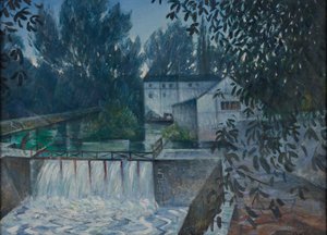 Das Wehr, Charenton, 20. Jahrhundert von Christopher R.W Nevison