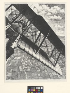 Flugzeugbau: Banking auf 4.000 Fuß von Christopher Richard Wynne Nevinson