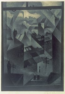 Aus einem Bürofenster, 1918