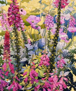 Garten mit Fingerhüten von Christopher Ryland