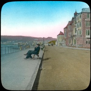 Esplanade, Penzance, Cornwall, spätes 19. oder frühes 20. Jahrhundert von Church Army Lantern Department