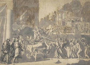 Il Contento von Circle of Adam Elsheimer