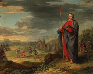 Frans Francken II (Umkreis) Evangelist und Verspottung Christi von Circle of Frans Francken the Younger