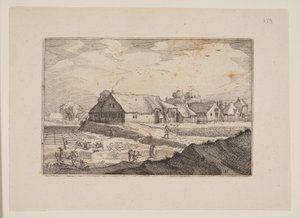 Höfe und Bleichfelder, aus Ansichten der Umgebung von Haarlem (Plaisante Plaetsen)