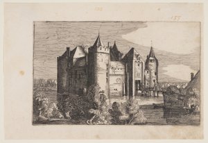 Das Schloss von Muiden, aus Vier Burgen in Holland und Utrecht