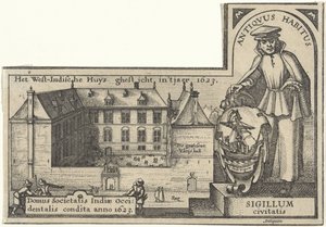 West India House in Amsterdam, 1623-26