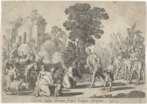 Versöhnung von Jakob und Esau von Claes Moeyaert