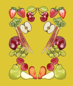 Fruchtige Frucht von Claire Huntley