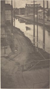 Telegrafenmasten von Clarence H. White