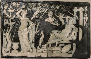 Bacchus und Ariadne Kamee, 1. Hälfte 1. Jahrhundert n. Chr.