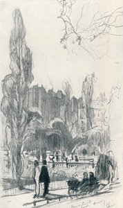 In den Kensington Gardens - Stufe Eins, ca. 1920
