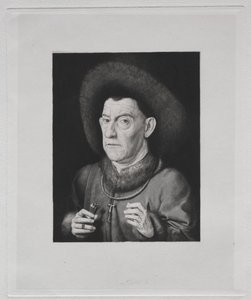 Mann mit Nelke von Claude Ferdinand Gaillard