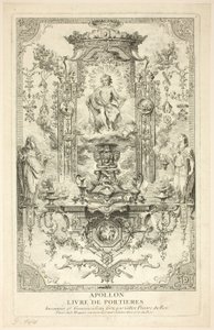 Apollo, aus Livre de Portieres