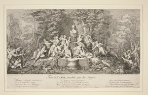 Fest der DIANE, gestört von Satyrn